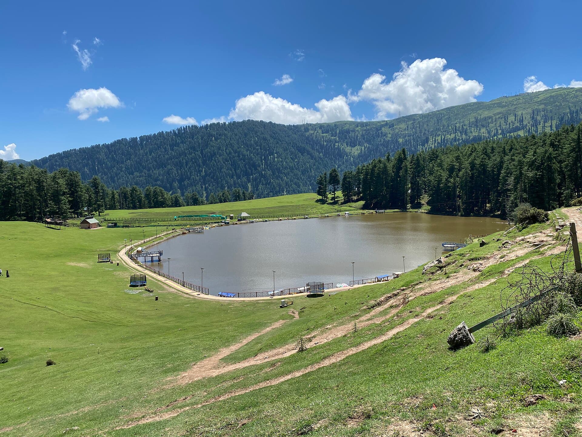 Sanasar meadow near Patnitop, Jammu